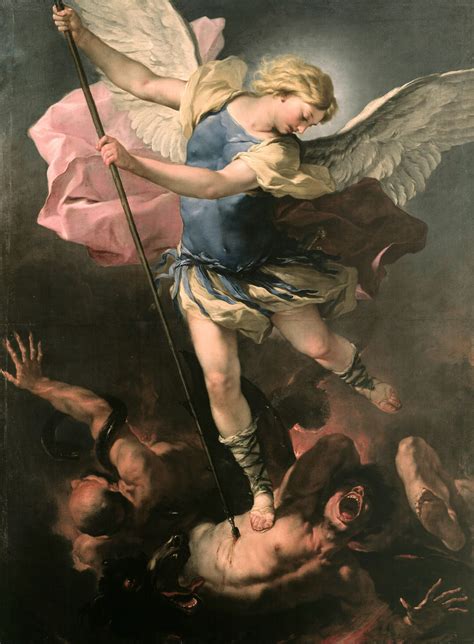 Luca Giordano Saint Michael c.1663 | Archange, Peinture classique ...