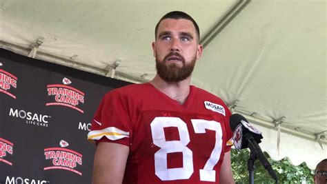 Chiefs tight end Kelce back at practice after ankle surgery