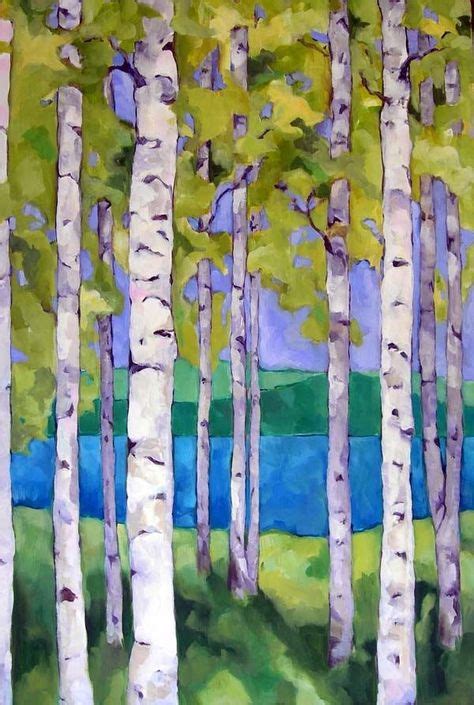 307 Best Birch tree art images in 2020 | Tree art, Birch tree art, Art