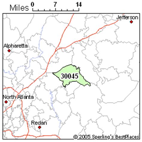 Zip 30045 (Lawrenceville, GA) Rankings