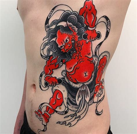 Fujin, the wind god - Japanese tattoo by Caio Piñeiro - London and São ...