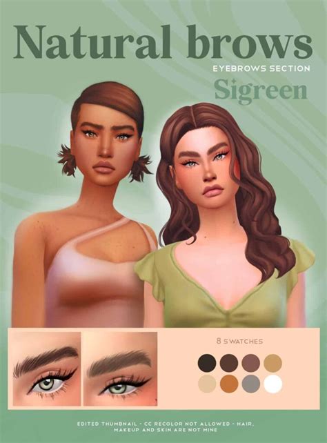 35+ Best Sims 4 Eyebrows For Your CC Folder (Updated!)