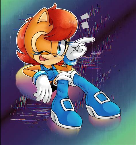 Pin by Amarius Paulk on sally in 2021 | Sonic and shadow, Sonic art ...