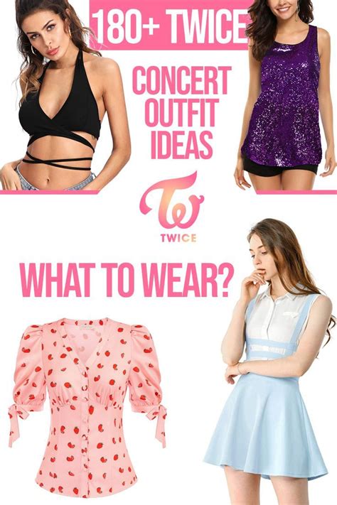 180+ TWICE Concert Outfit Ideas: What To Wear? | Outfits, Kpop concert outfit, Concert outfit