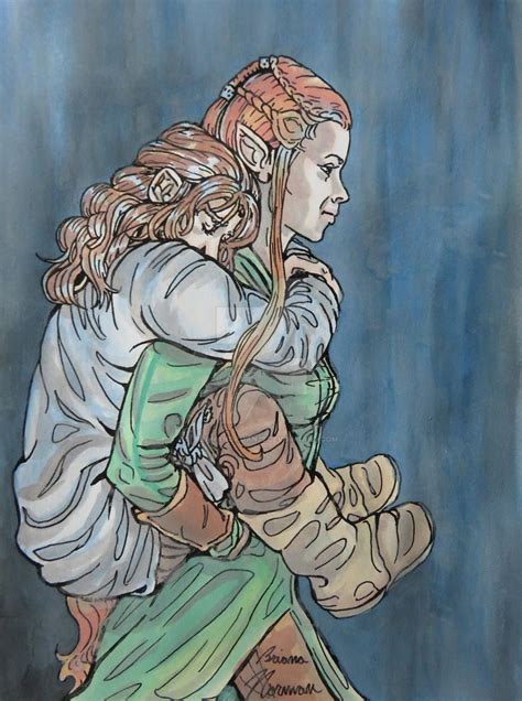 Kili and Tauriel by BrianaNorman22 on DeviantArt