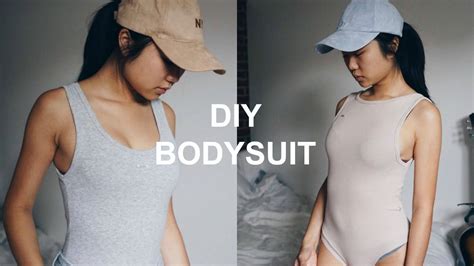 Easiest & Quickest DIY BODYSUIT for the summer - YouTube