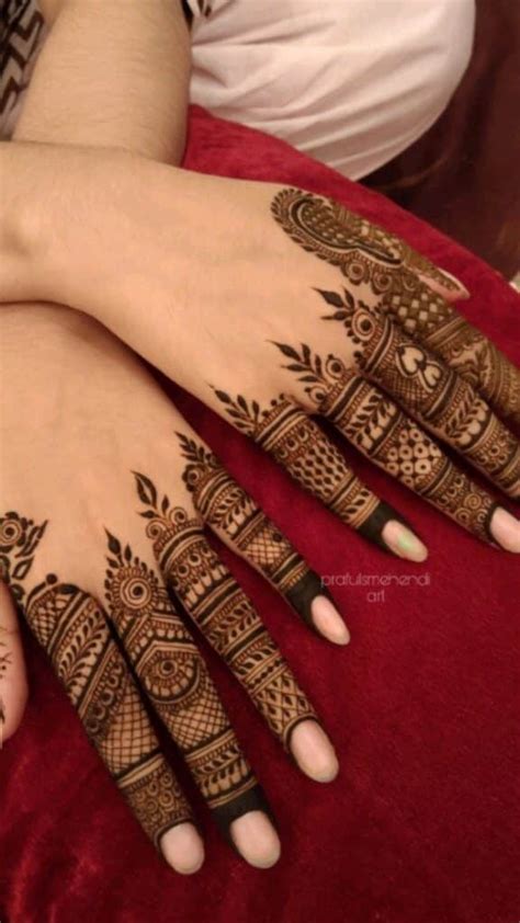 20+ Latest Finger Mehndi Designs 2023 - Fashion Qween