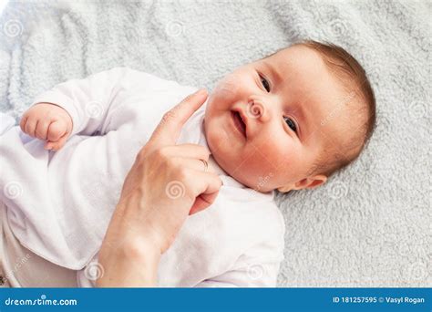 Baby with Atopic Dermatitis Getting Cream Put. Care and Prevention of Eczema Stock Image - Image ...