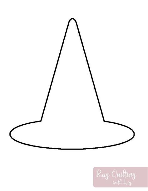 Witches Hat Template Printable