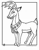 Rudolph the Red Nosed Reindeer Coloring Page  Woo Jr Kids Activities sketch template