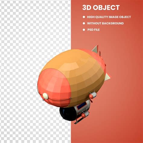 Premium PSD | Blimp