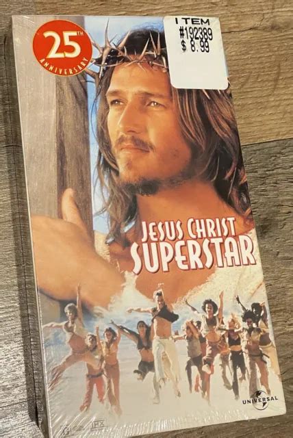 JESUS CHRIST SUPERSTAR 25th Anniversary VHS Sealed $5.00 - PicClick