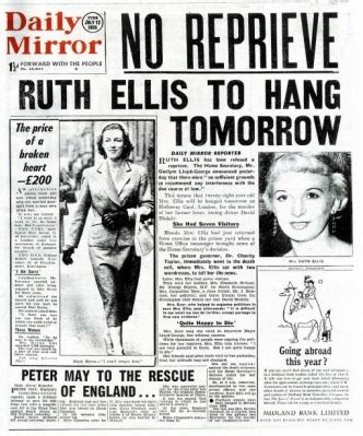 On Sunday April 10, 1955, Ruth Ellis committed a... | Crime, Not Forgotten