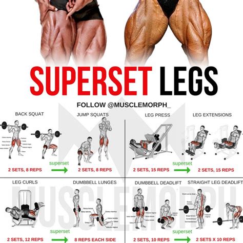 legs workout superset gym bodybuilding build muscle musclemorph musclemorph supps https ...