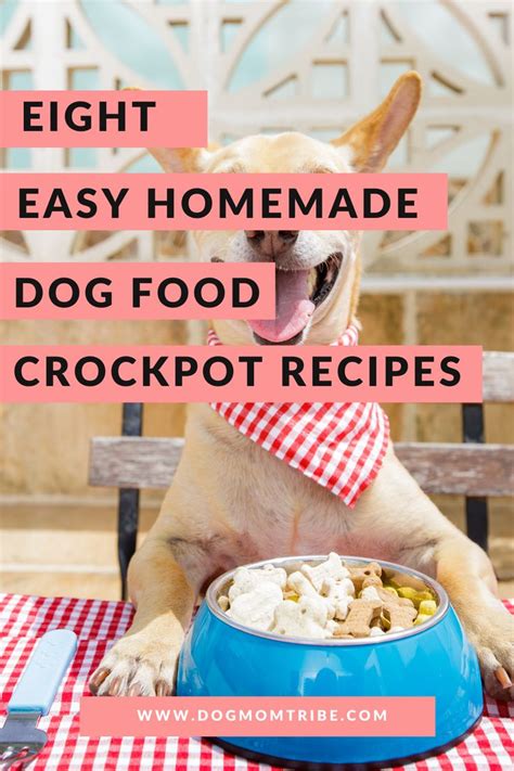 8 Easy Homemade Dog Food Crockpot Recipes Your Dog Will Love You For | Homemade dog food ...