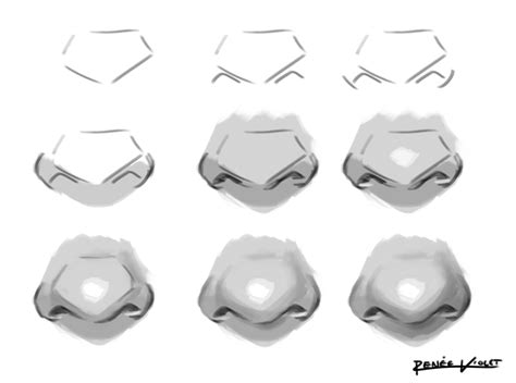 Realistic Nose tutorial thing by ReneeViolet on deviantART | Realistic drawings, Sketch nose ...