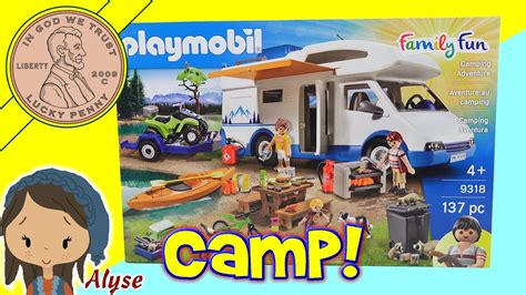 Dad & Daughter Build The Playmobil Camping Adventure - Family Fun! - YouTube