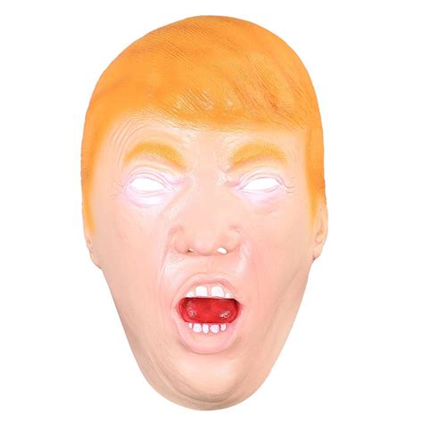 Donald Trump Costume Mask Halloween Realistic Latex Masquerade Carnival ...