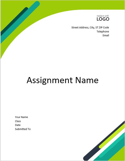 Assignment Front Page Format, Design & PDF - Digiandme.com