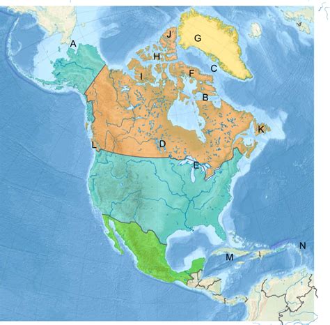Straits, Lakes, & Islands of North America