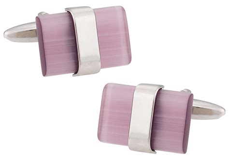 Suspended Pink Cufflinks :: Pink Cufflinks :: Cufflinks By Colour :: Canada Cufflinks