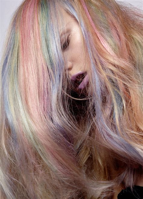 My Little Pony Pastel Rainbow Hair Editorial with Anne Sophie Monrad ...