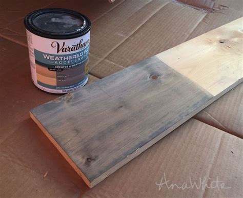 Varathane Weathered Wood Accelerator | Staining wood, Woodworking ...