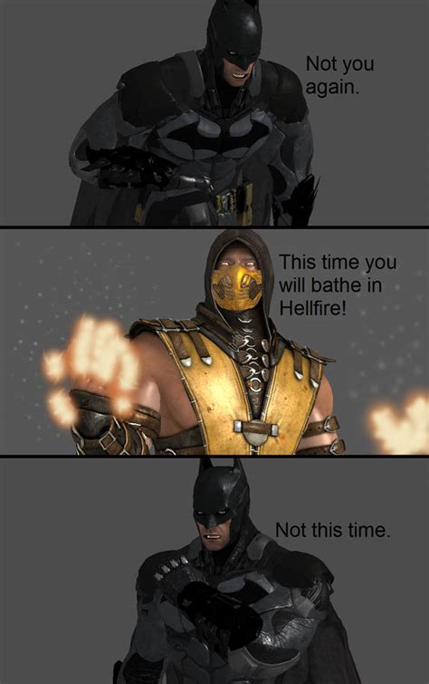 Mortal Kombat X: Batman vs Scorpion by xXTrettaXx on DeviantArt