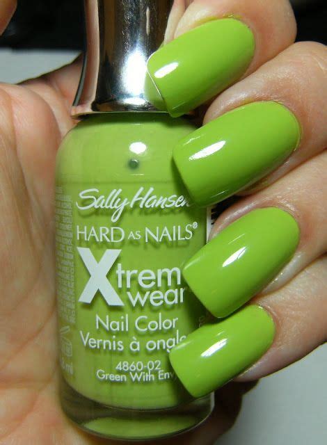 Sally Hansen | Green with Envy | Nail polish, Sally hansen, Nails