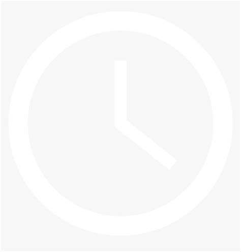 Clock Icon Clock Icon White Png - Issue Icon White Png, Transparent Png ...