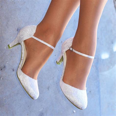 Bridal Shoes Low Heel Ivory at Martin Lockwood blog