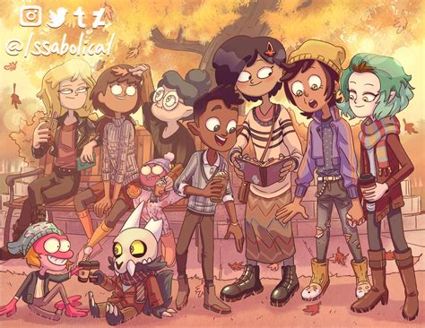 Amphibia x The Owl House Autumn Crossover by Issabolical on DeviantArt