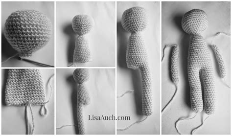 Free Crochet Amigurumi Doll Pattern (A Basic Crochet Doll Pattern FREE)