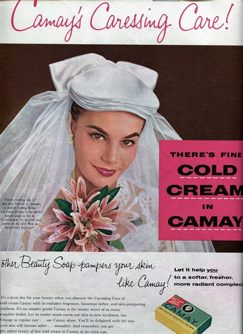 Musings from Marilyn » Vintage 1955 Brides Love Camay Beauty Soap!