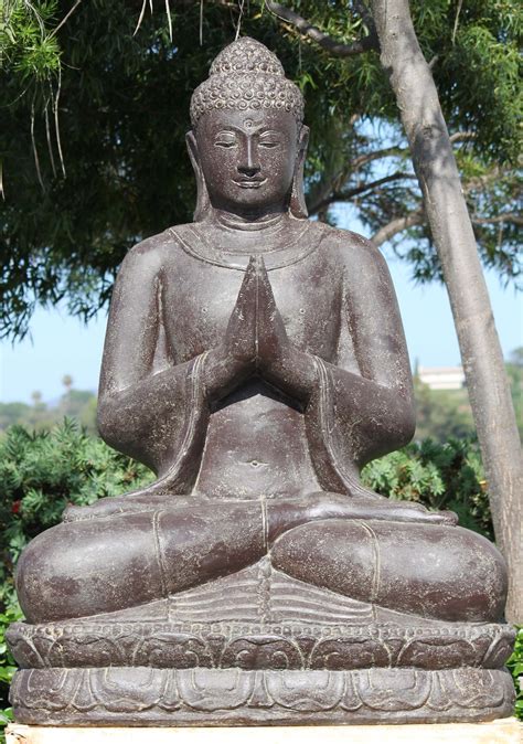 Large Garden Buddha Statue, Namaste Pose