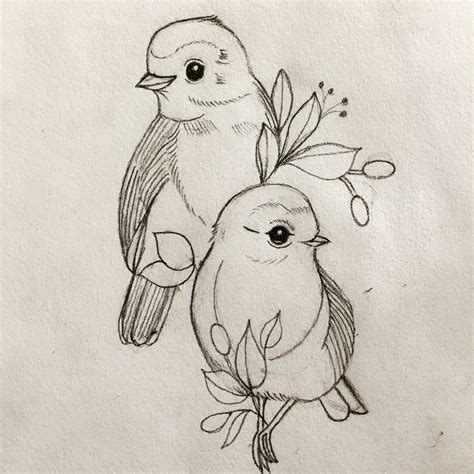 √ Easy Pencil Drawings Of Birds