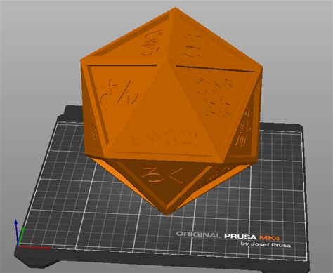 Hiragana Japanese D20 by Lexie The Furry | Download free STL model | Printables.com