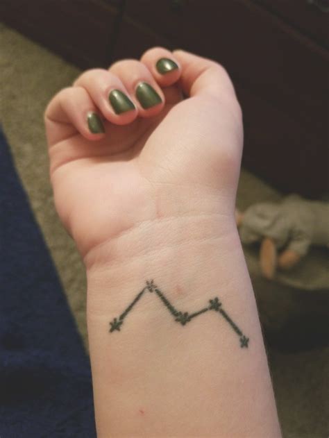 Andromeda Constellation Tattoo