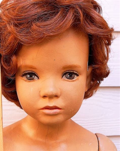 Vintage Realistic Standing Child Mannequin, Decter ? with Wig 100 - G ...