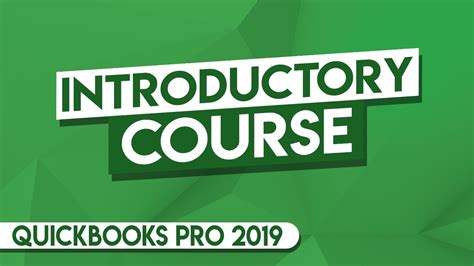 QuickBooks Tutorial: QuickBooks 2019 Course for Beginners - QuickBooks Desktop - YouTube