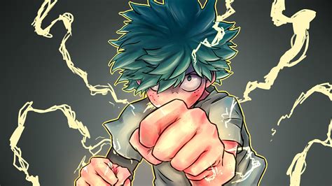 Fondos de pantalla Anime Izuku Midoriya de My Hero Academia Hero ...