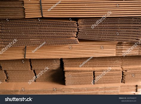 Cardboard Box Production Cardboard Photo Stock Photo 2227934277 | Shutterstock