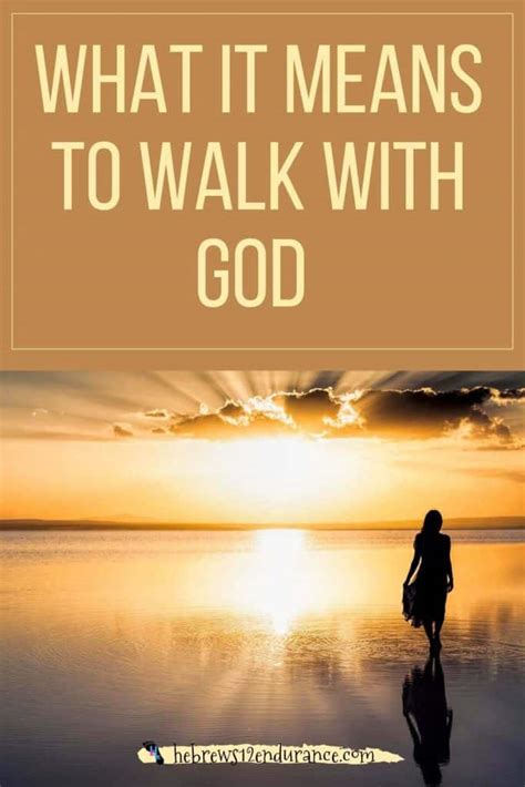 What It Means to Walk with God – Hebrews 12 Endurance