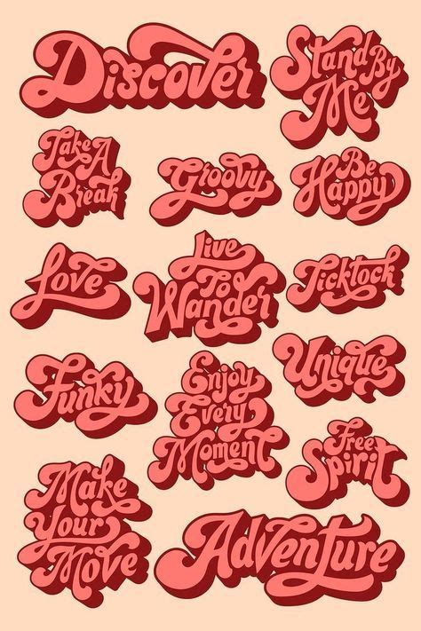 Vintage Font, Retro Font, Groovy Fonts, Free font download, download font free, free fonts in ...