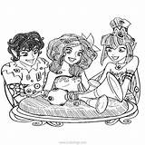 Mia And Me Characters Coloring Pages  XColoringscom sketch template
