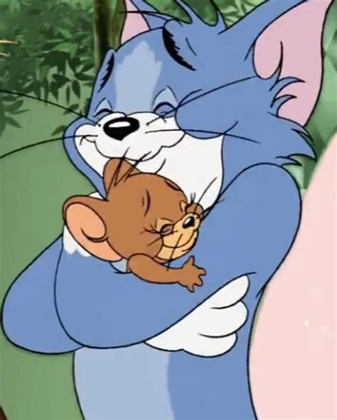 Jon Meyer on Instagram: “Tom and Jerry hugging. That’s very sweet. #cartoonnetwork #toman… (With ...