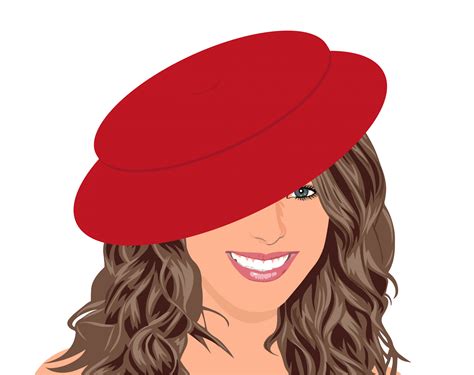 Woman In Red Hat Free Stock Photo - Public Domain Pictures