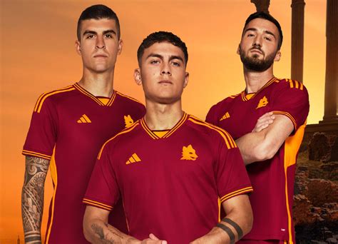 AS Roma 2023-24 Adidas Home Kit - Football Shirt Culture - Latest Football Kit News and More