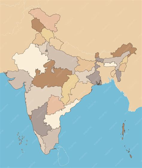 Lakshadweep Islands On Political Map Of India | Images and Photos finder