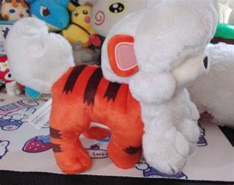 Pokemon Hisuian Growlithe Plush - Etsy